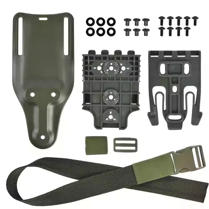 3 - Piece Tactical Drop Leg Pistol Holster Set - 40MAX - Find your missing piece here