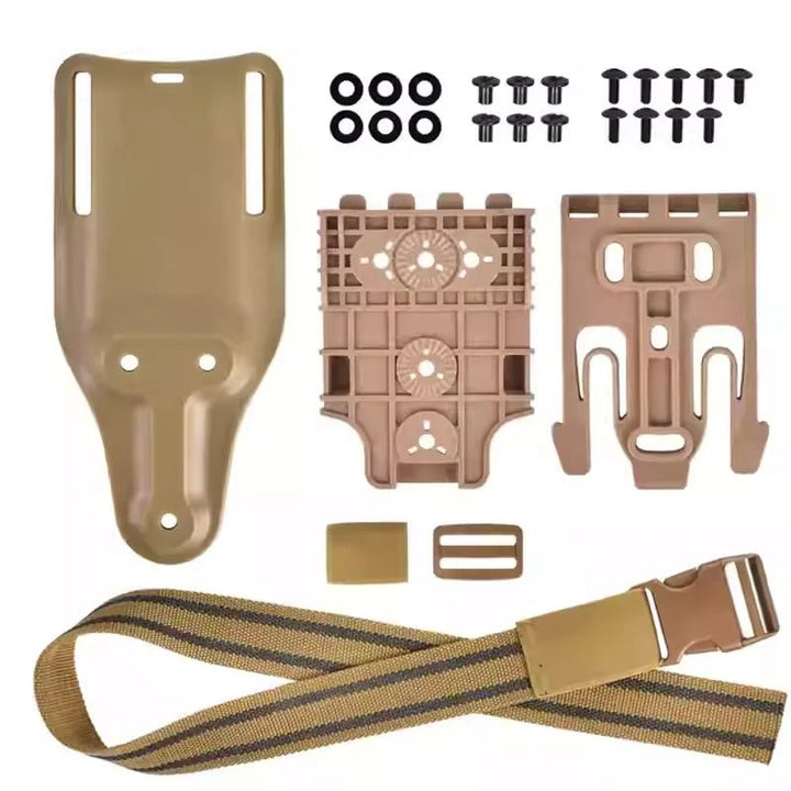 3 - Piece Tactical Drop Leg Pistol Holster Set - 40MAX - Find your missing piece here