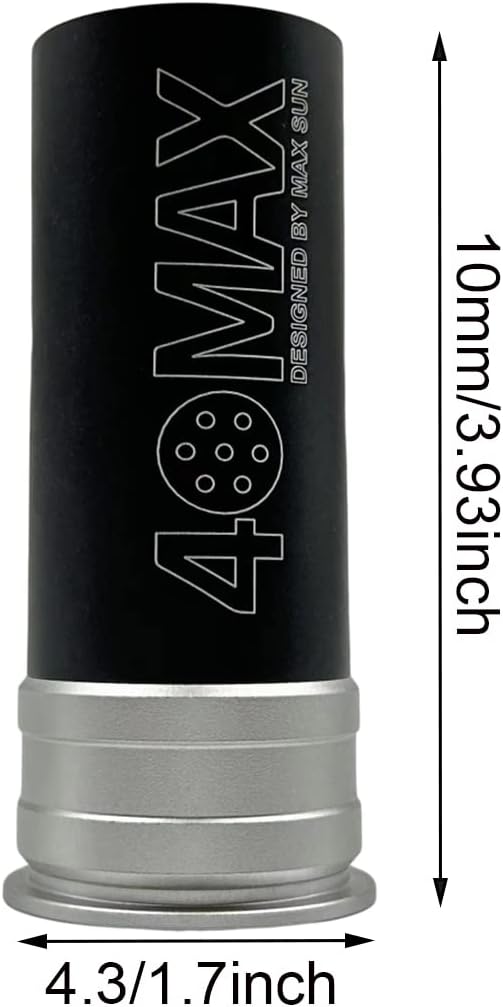 40mm Foam Launcher Cartridge – Durable CNC Aluminum Shell – 40MAX ...