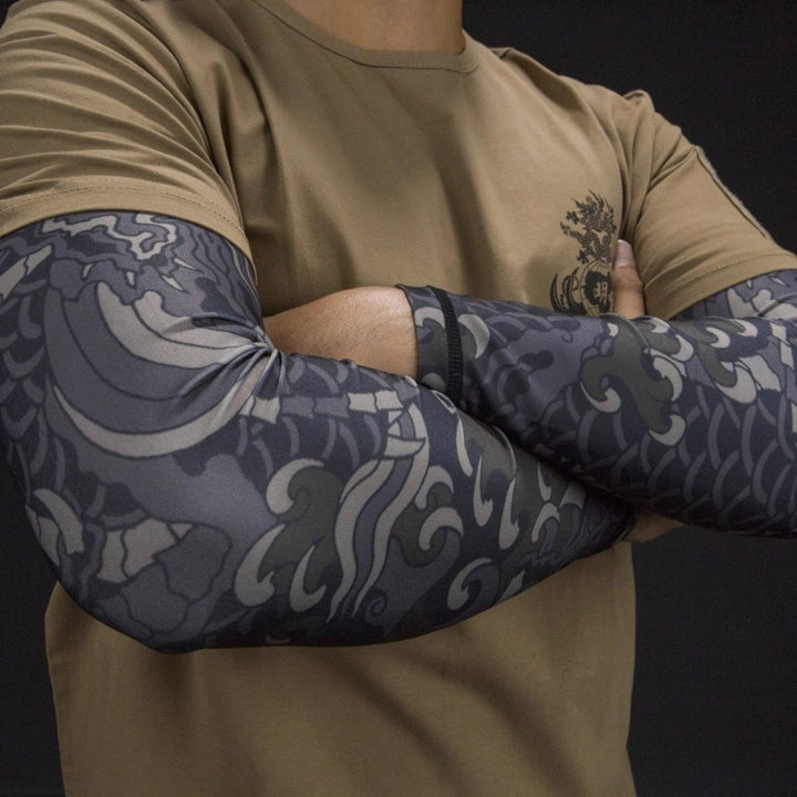 Black Dragon Camo Shooting Arm Sleeves - 40MAX - Find your missing piece here