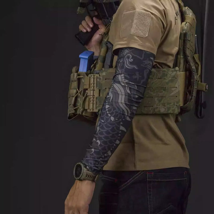 Black Dragon Camo Shooting Arm Sleeves - 40MAX - Find your missing piece here