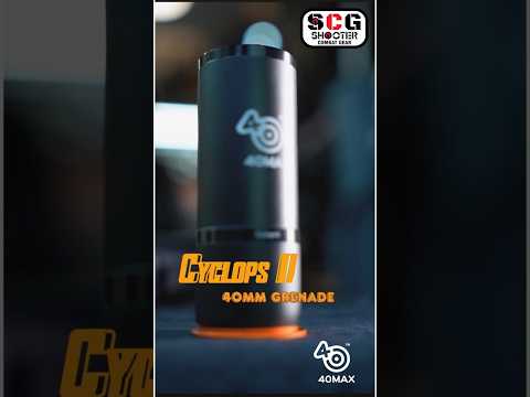 CyclopsⅡ 40mm Airsoft Grenade – Adjustable Velocity Shell – 40MAX