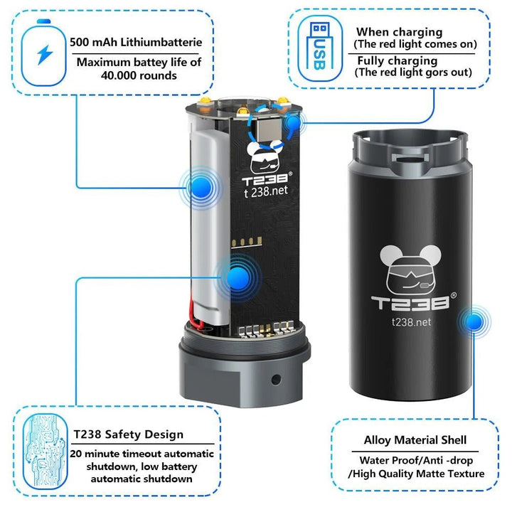 T238 Spitfire Tactical Tracer Unit For Gel blaster /Airsoft - 40MAX - Find your missing piece here