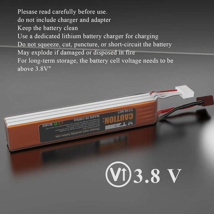 T238 Ultra Performance Airsoft lipo Battery - 40MAX - Find your missing piece here