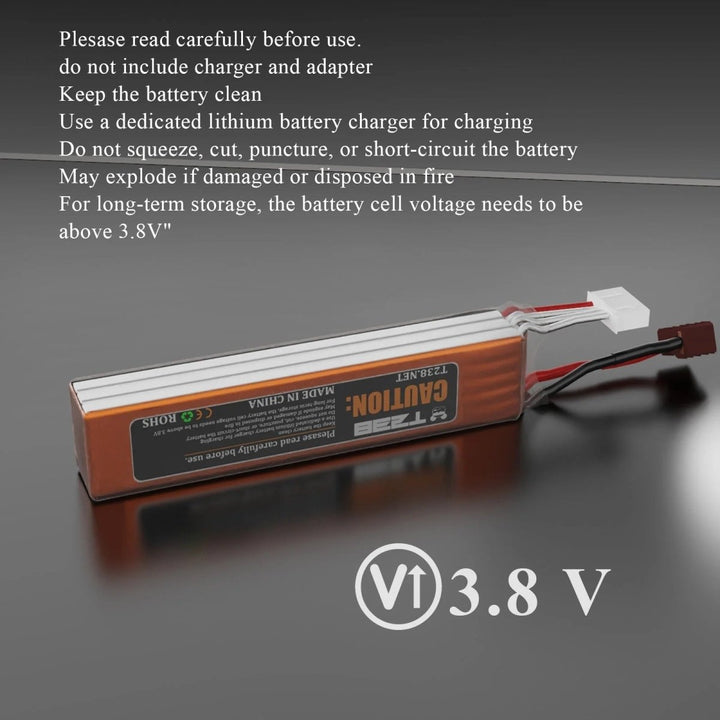 T238 Ultra Performance Airsoft lipo Battery - 40MAX - Find your missing piece here